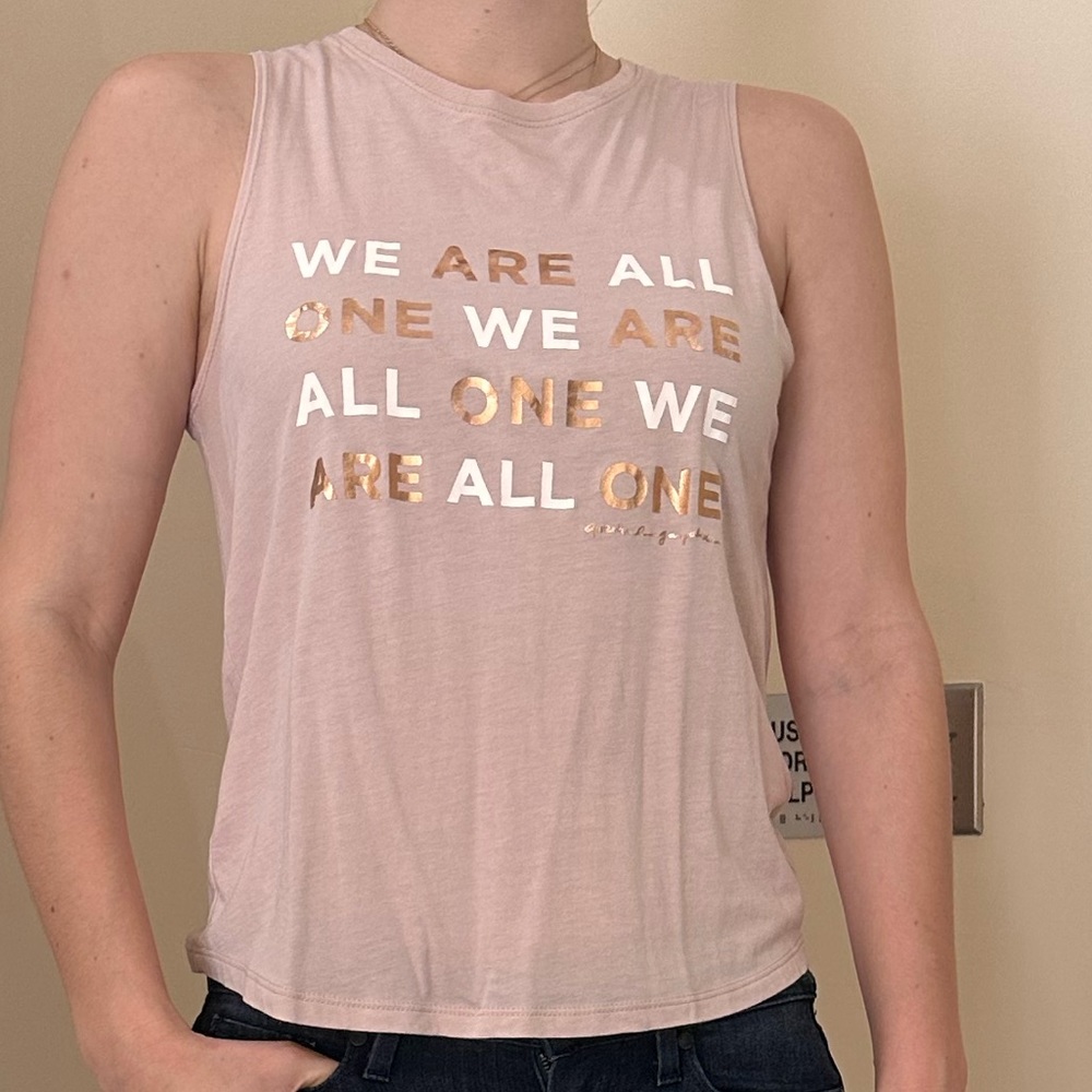 Spiritual Gangster Pink Muscle Tank